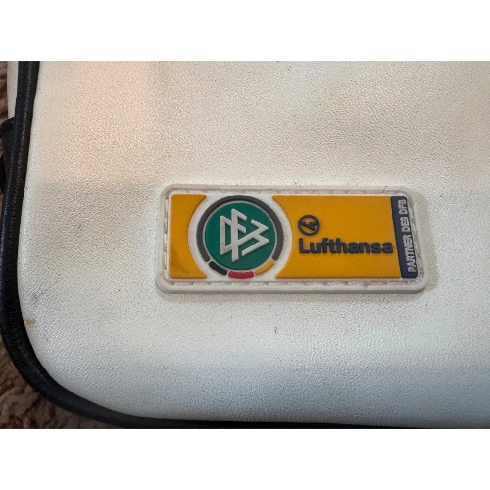 Lufthansa Business Class DFB Germany Soccer Amenity Bag Football Travel Case